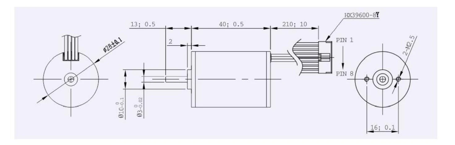 2840 motor outline 2840 motor outline