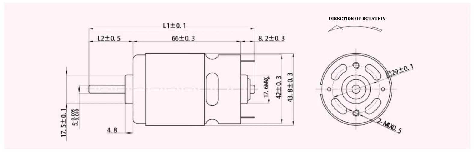 795 motor outline