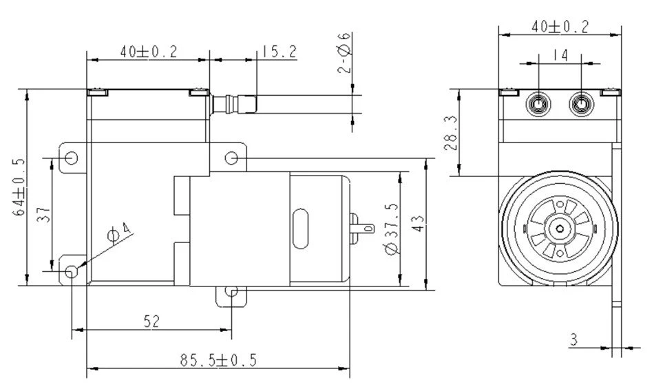 3606 pump outline
